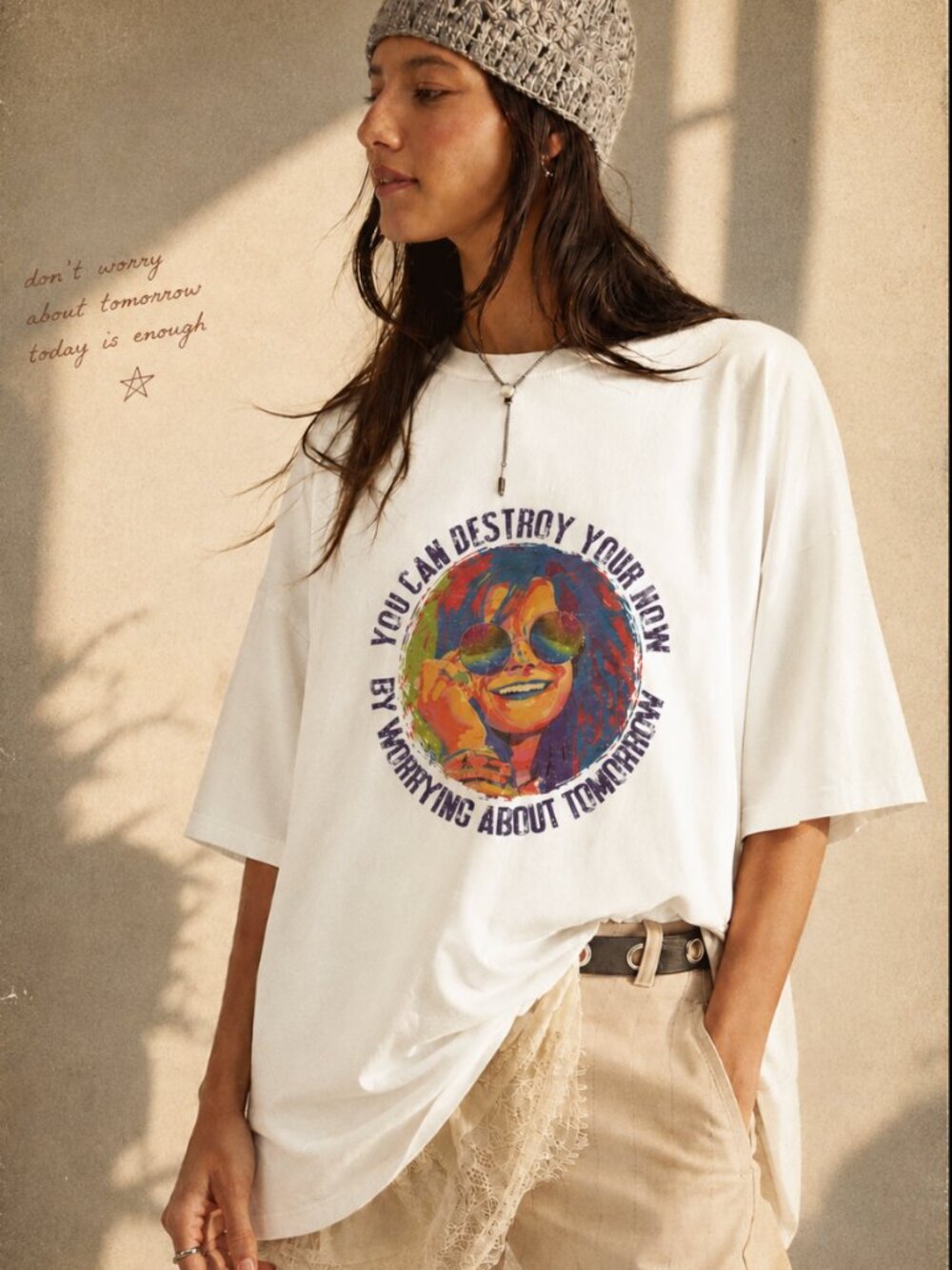 BOUTIQUE HIPPEE HARVEST JANIS JOPLIN TEE